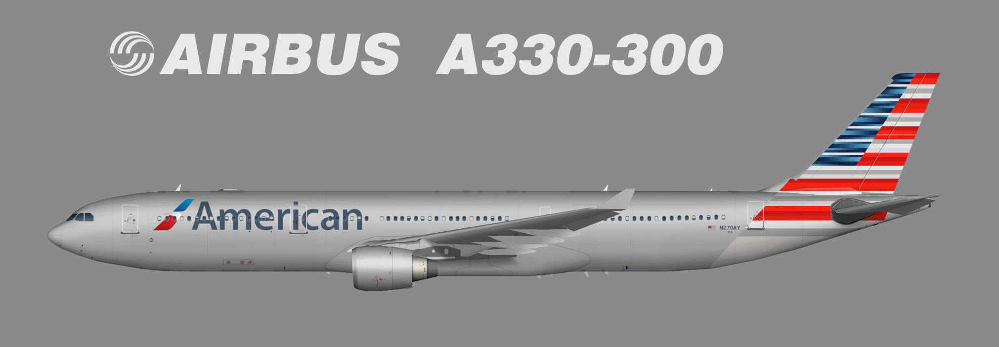 American Airlines Airbus A330-300 – Juergen's paint hangar