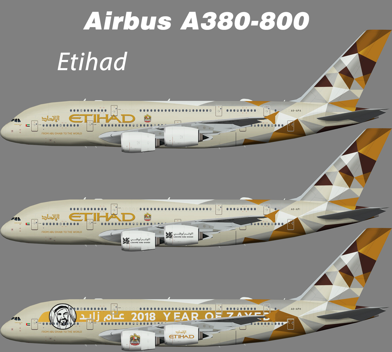 Etihad Airbus A380-800 – Nils – Juergen's paint hangar