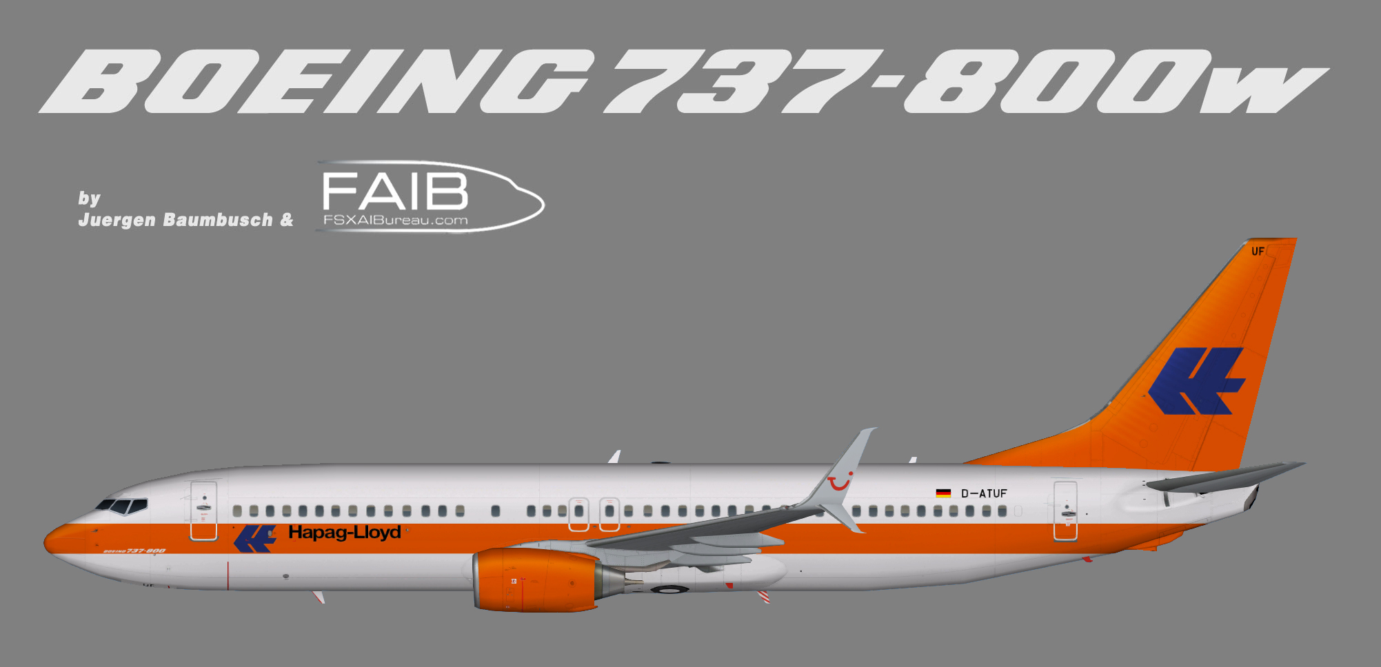 Tuifly Boeing 737-800WL (Hapag Lloyd Kreuzfahrten)