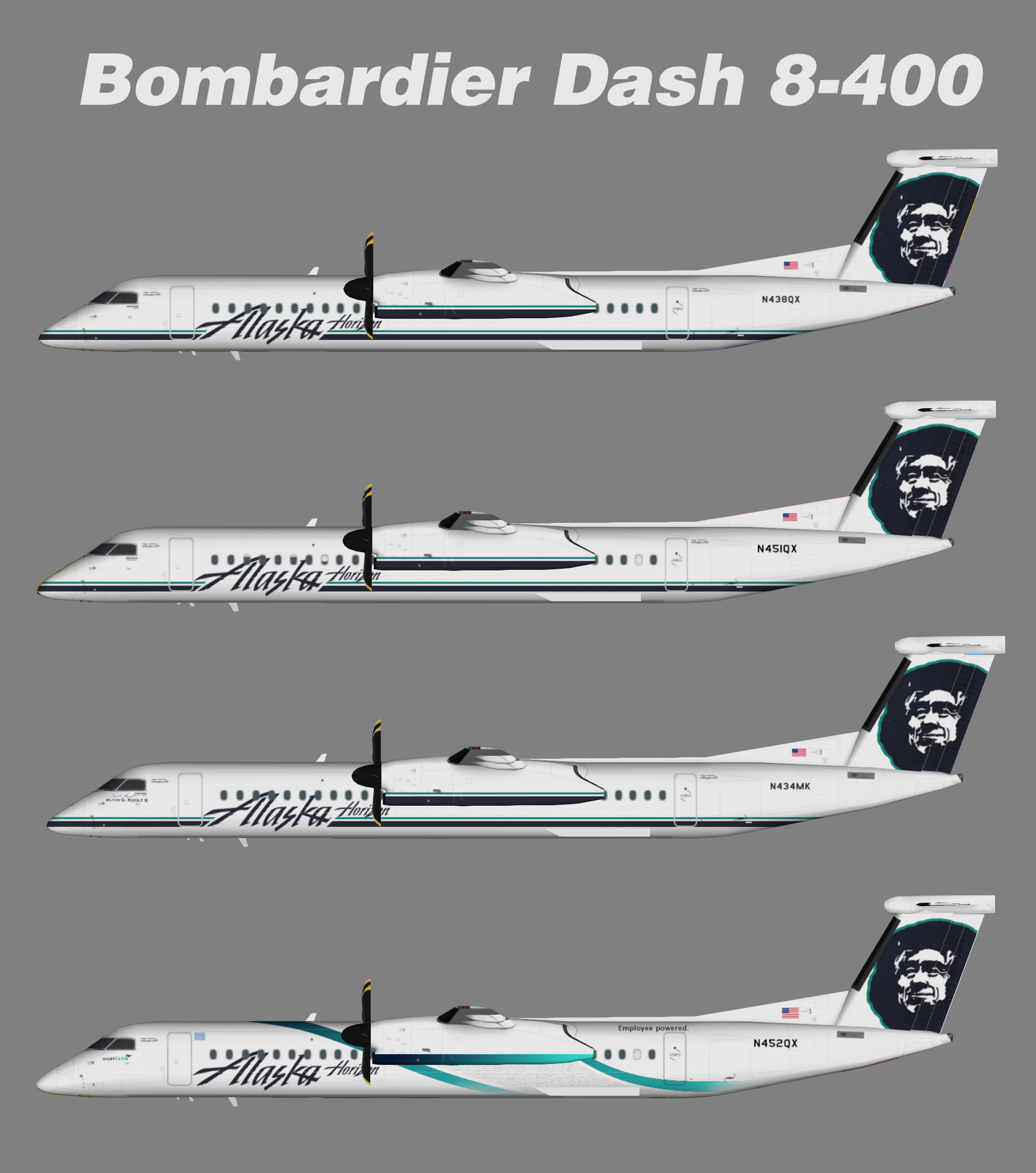 Alaska Horizon Dash8-400