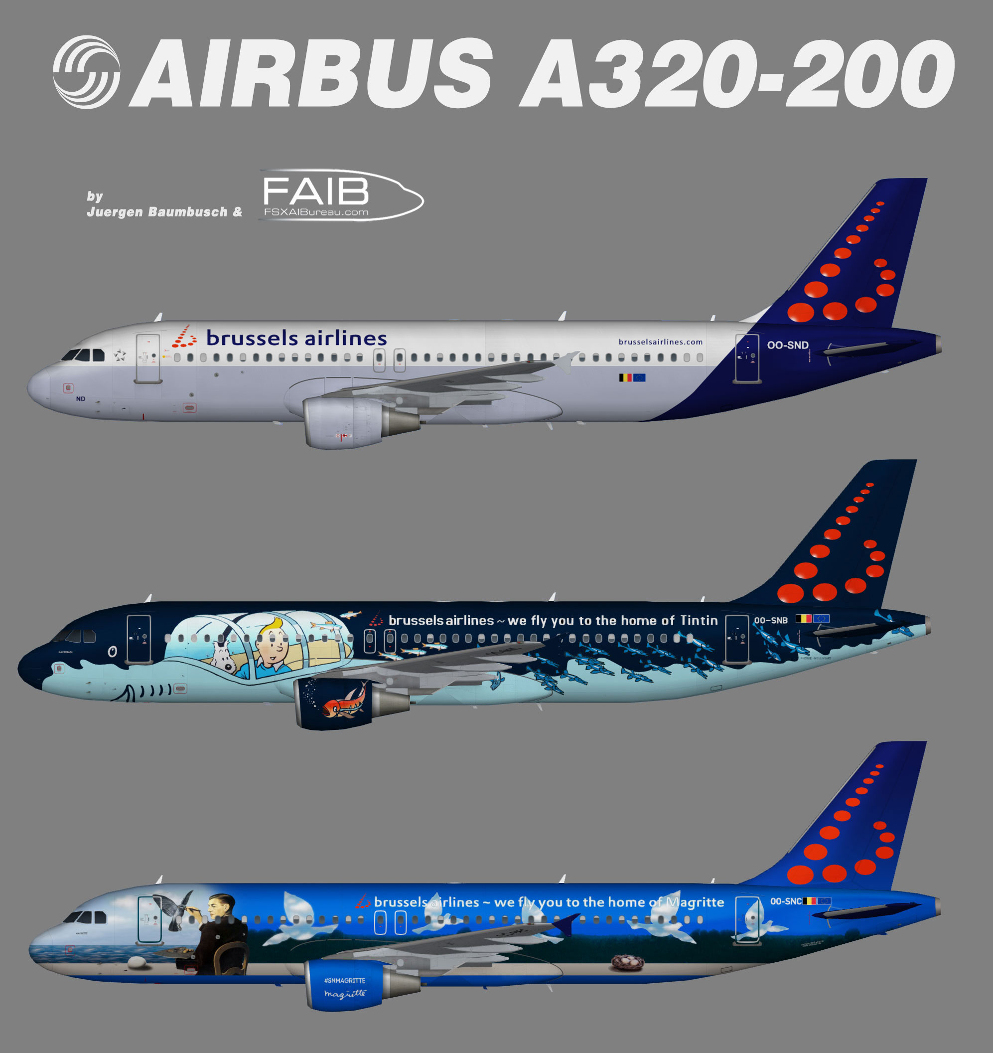 Brussels Airlines Airbus A320 – Juergen's paint hangar