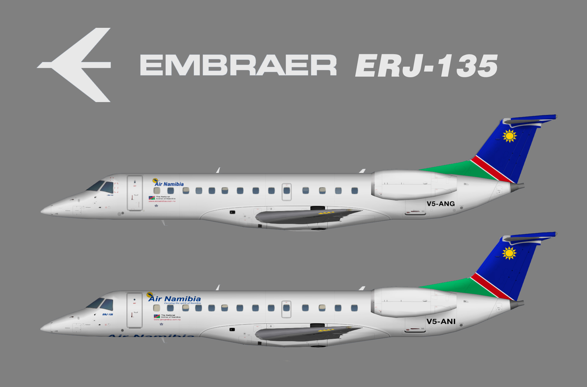 Air Namibia ERJ-135