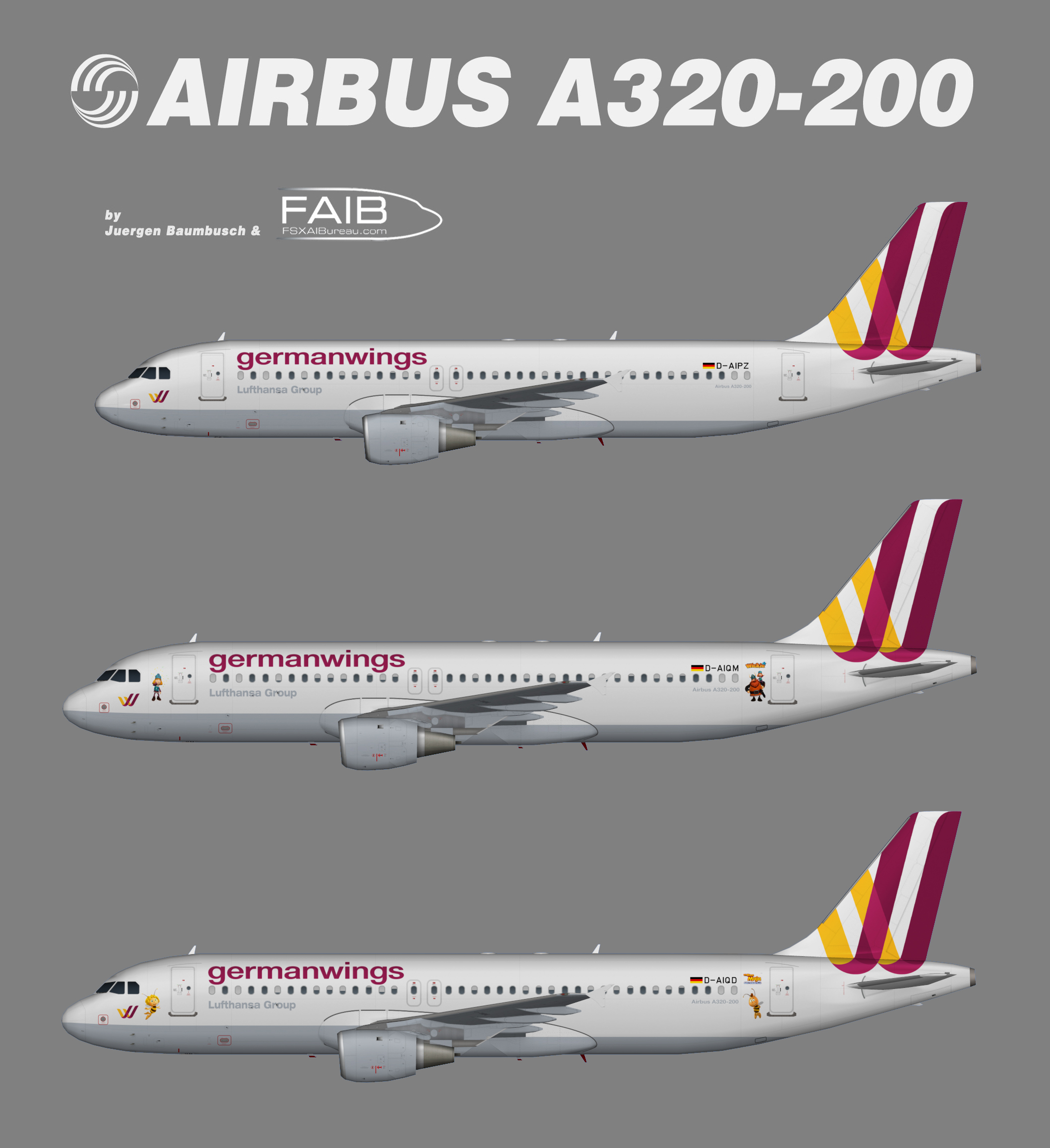 Germanwings Airbus A320 – Juergen's paint hangar