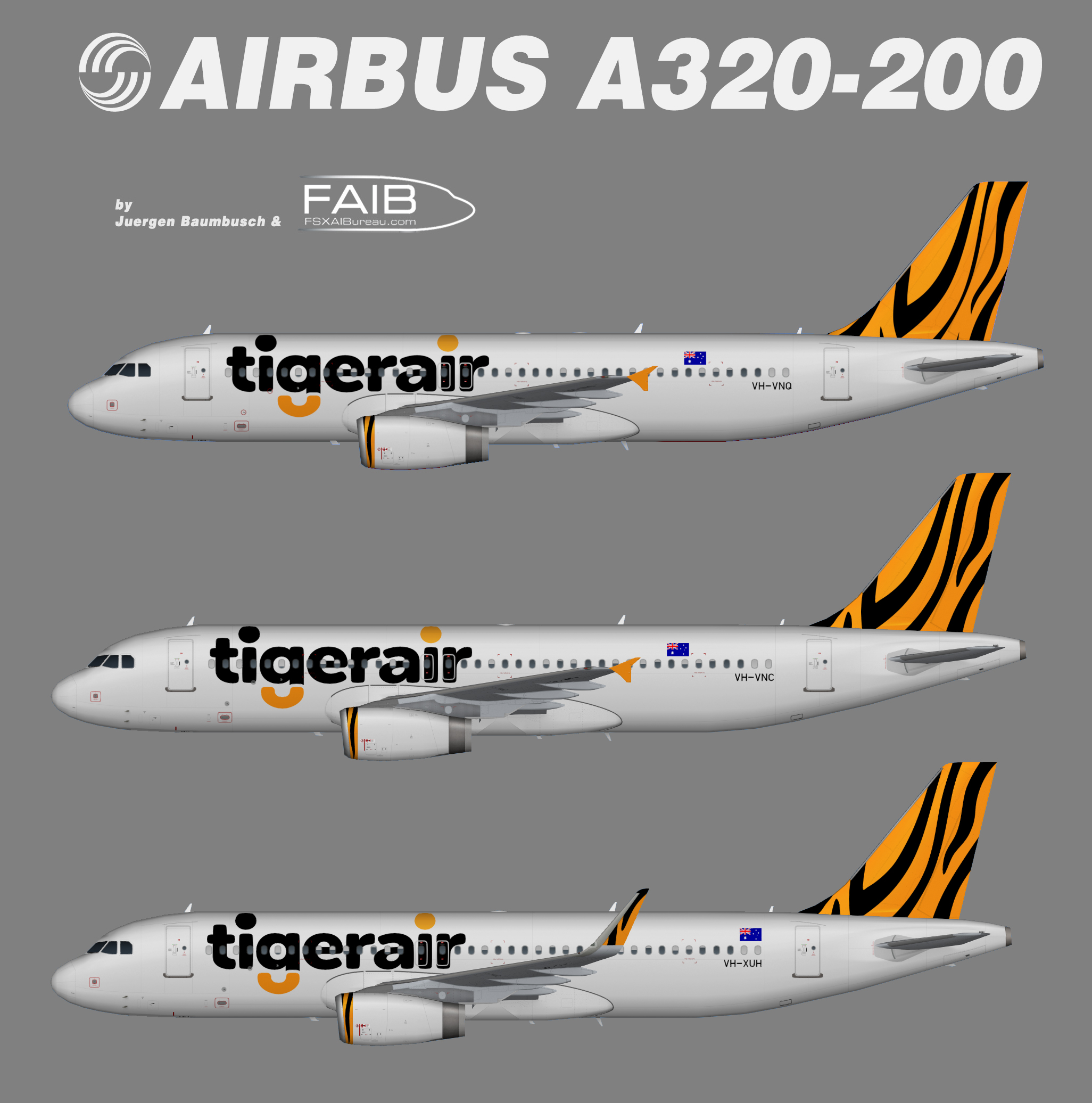 Tigerair Australia NC – Juergen's paint hangar