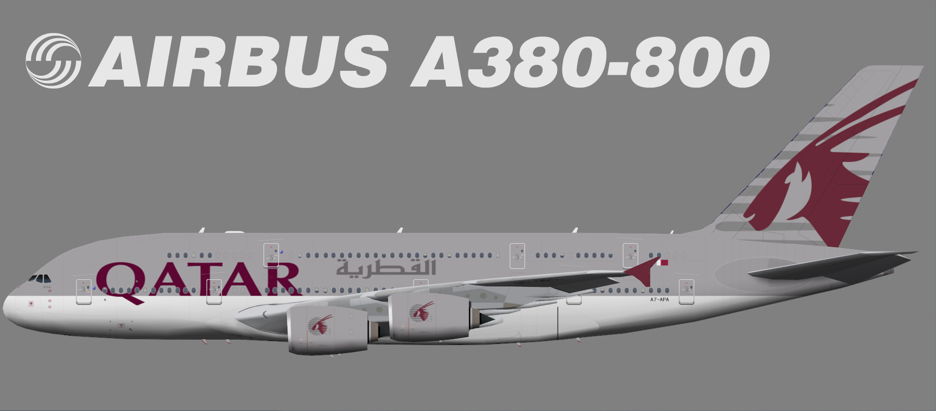 Airbus A380-800 Qatar Airways