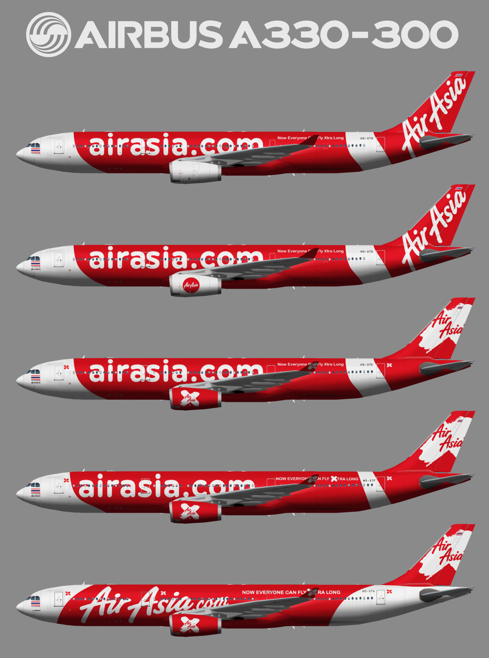 Thai AirAsiaX Airbus A330-300