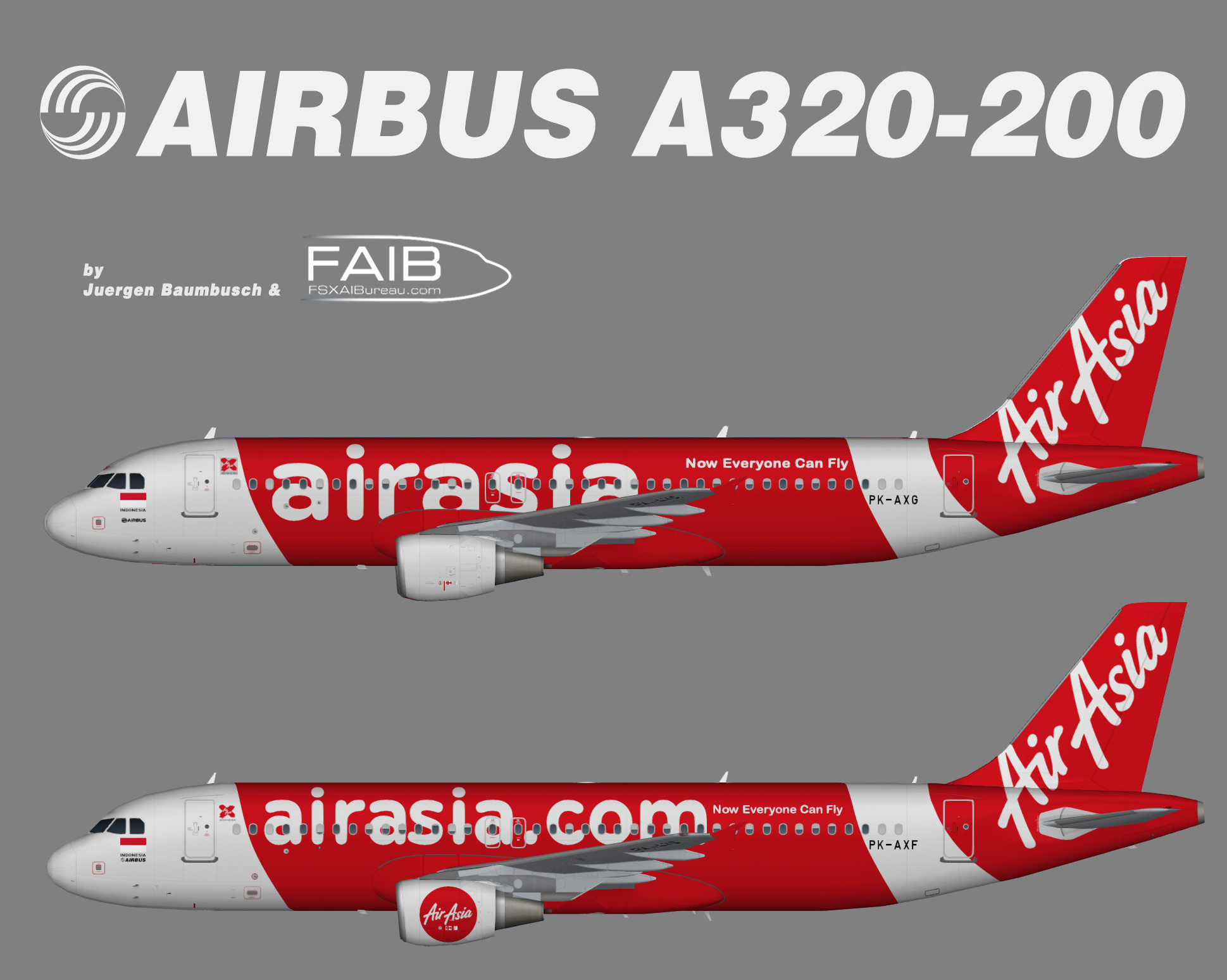 Indonesia AirAsiaX Airbus A320-200