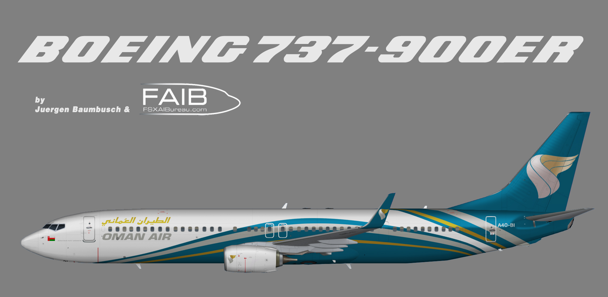 Oman Air Boeing 737-900ER