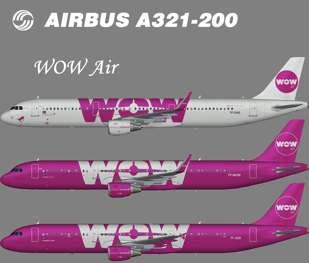 WOW Air Airbus A321-200 – Nils