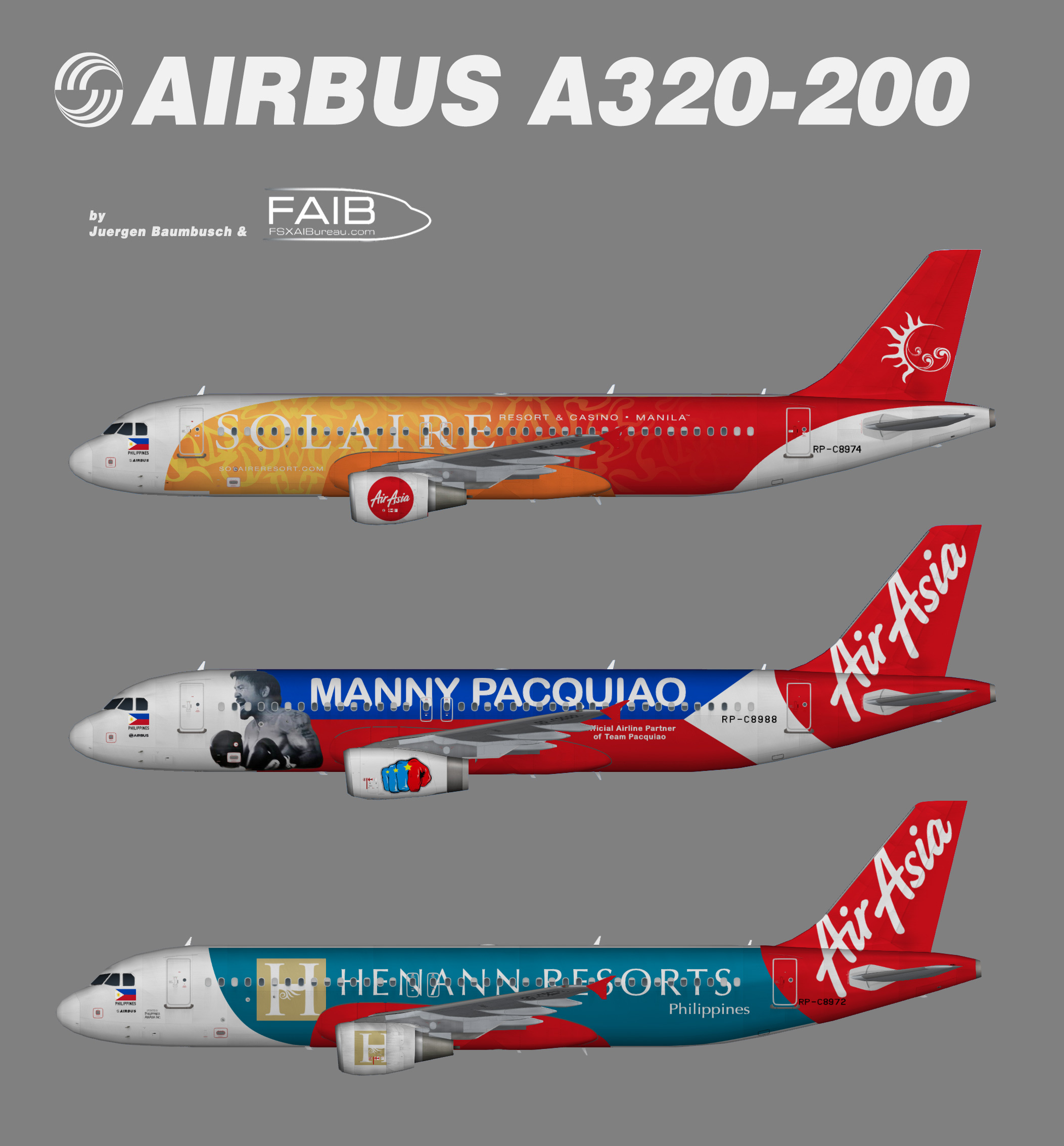 AirAsia Philippines Airbus A320-200 Specials