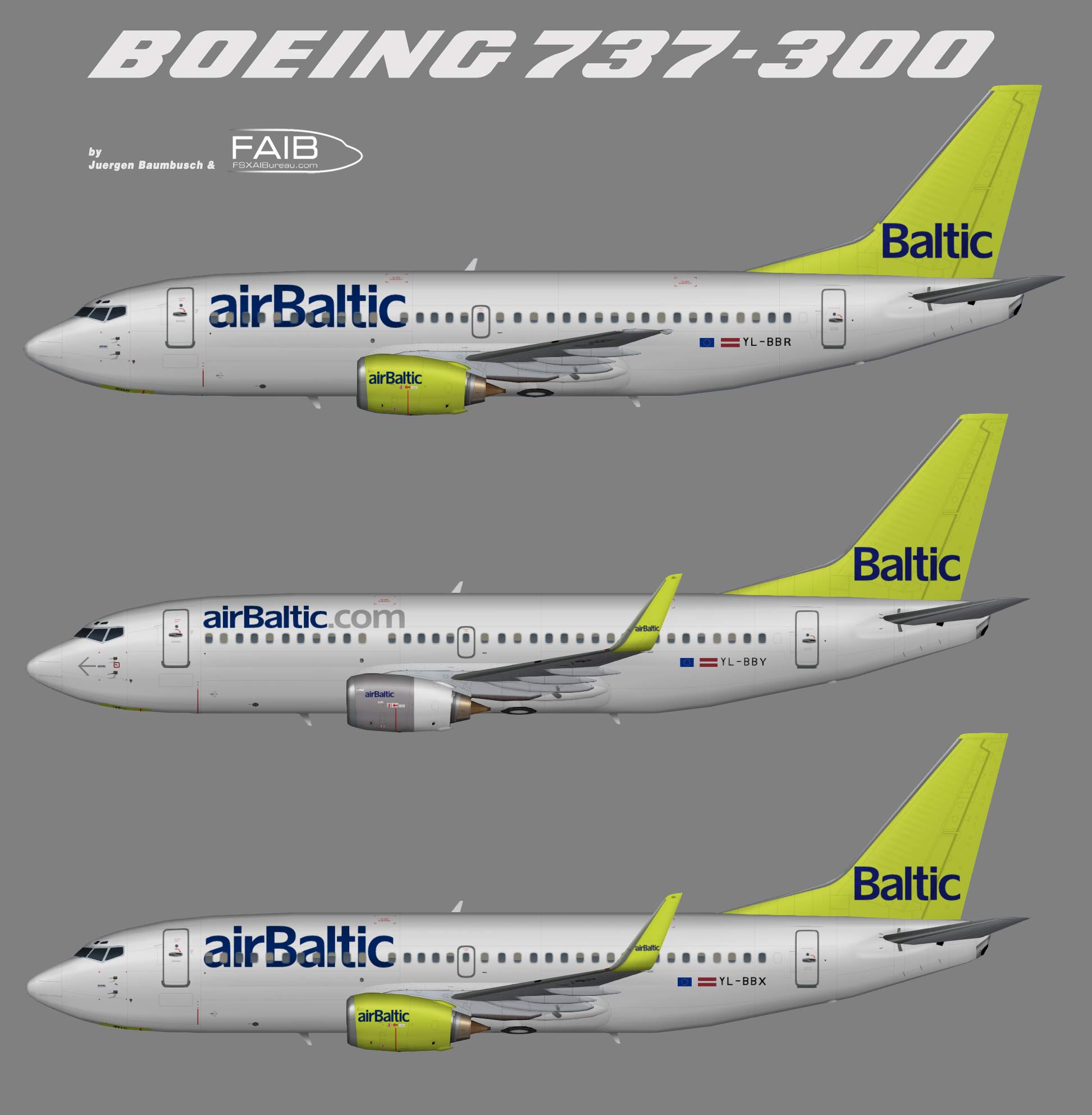 AirBaltic Boeing 737-300