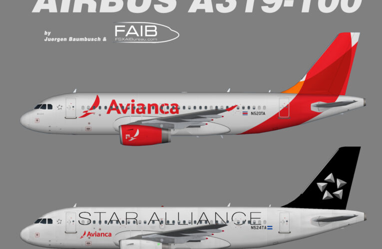 Avianca El Salvador Airbus A319 Star Alliance