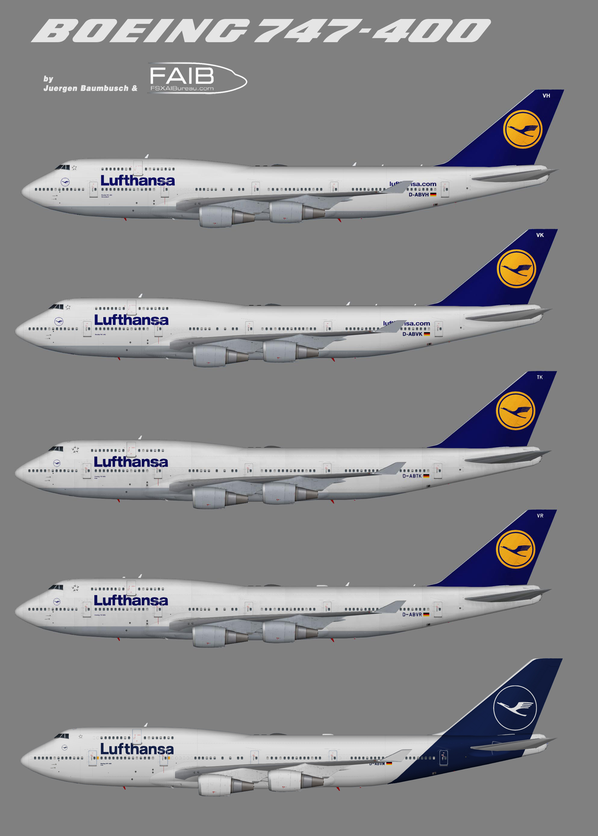 Lufthansa Boeing 747-400
