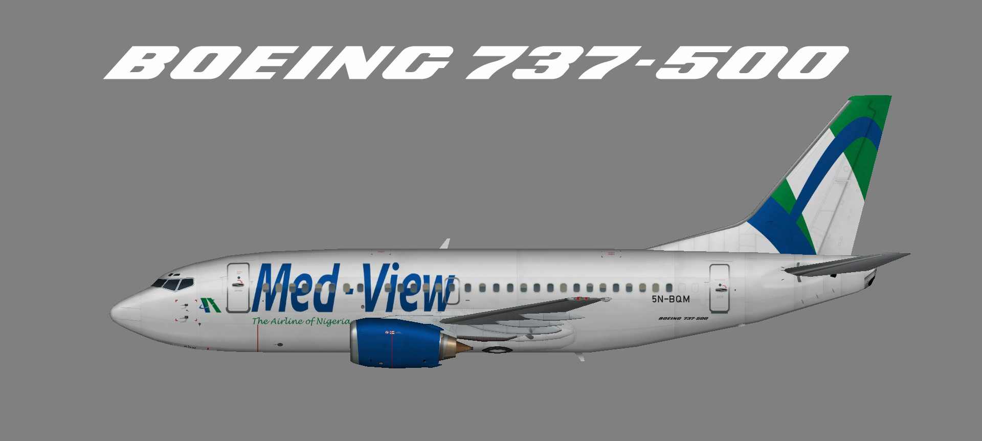Med-View Airline 737-500