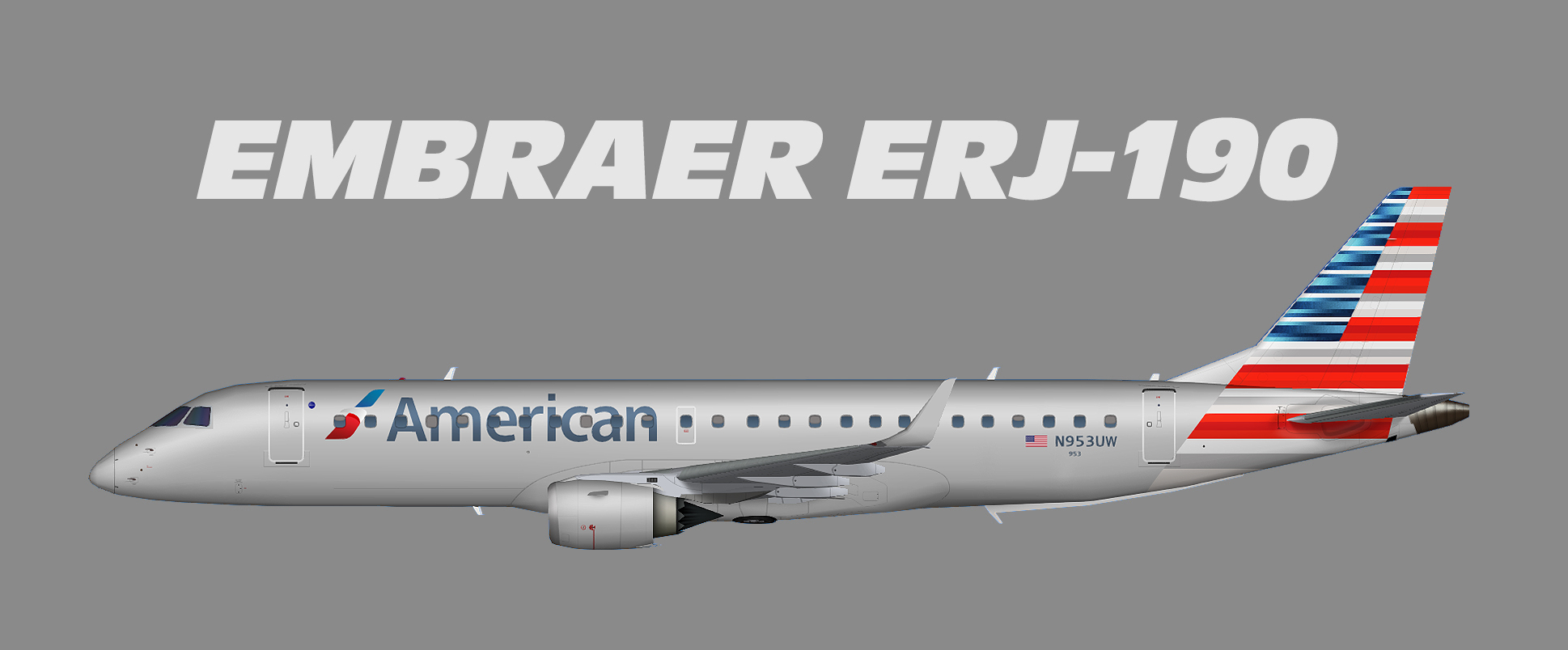 American Airlines Enbraer ERJ-190 – Juergen's paint hangar American Airlines Enbraer ERJ-190 – Juergen's paint hangar