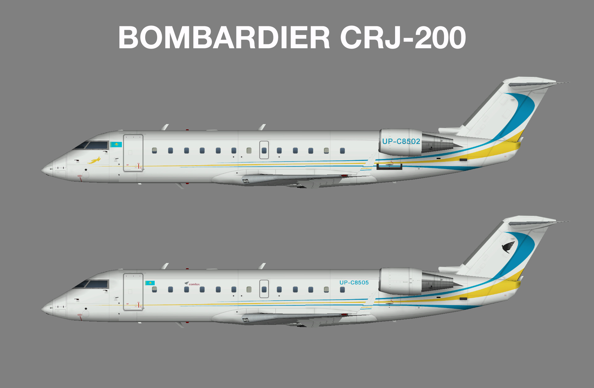 Comlux KZ CRJ-200