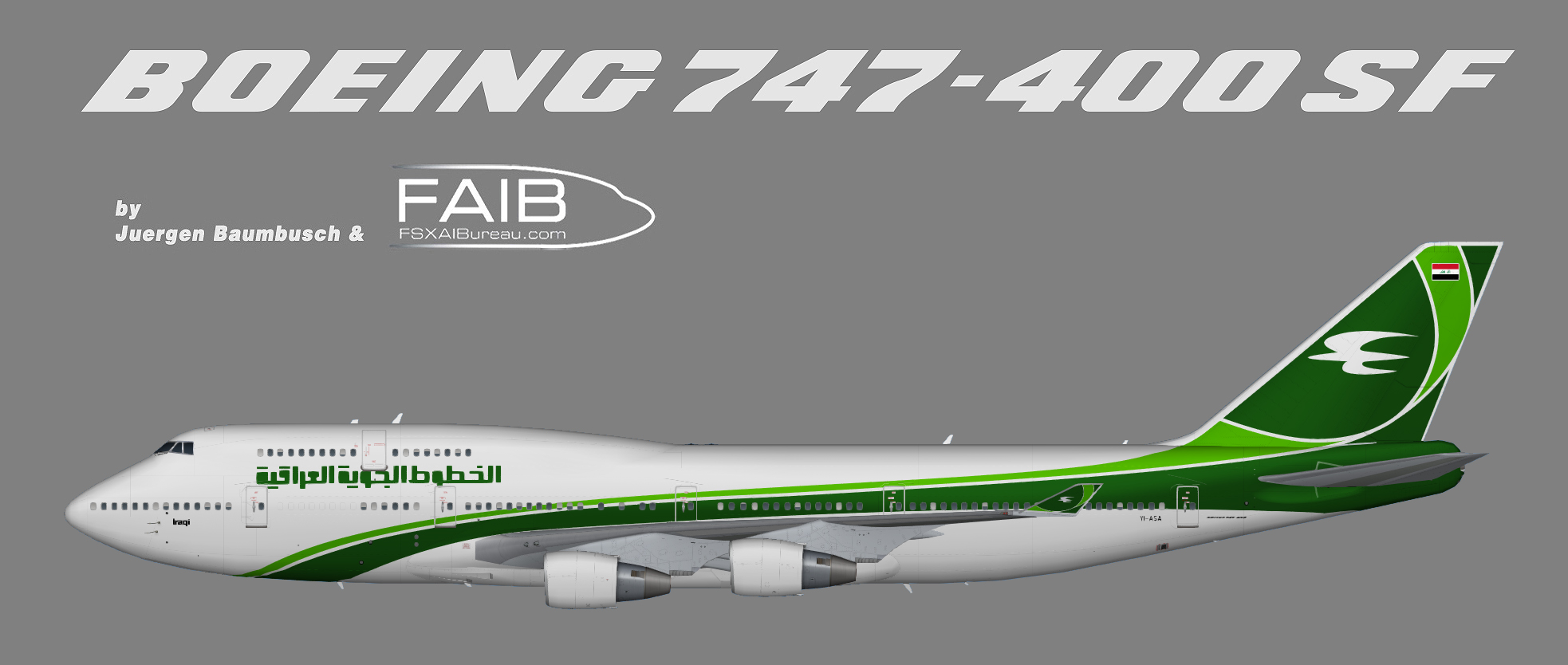 Iraqi Airways Boeing 747-400