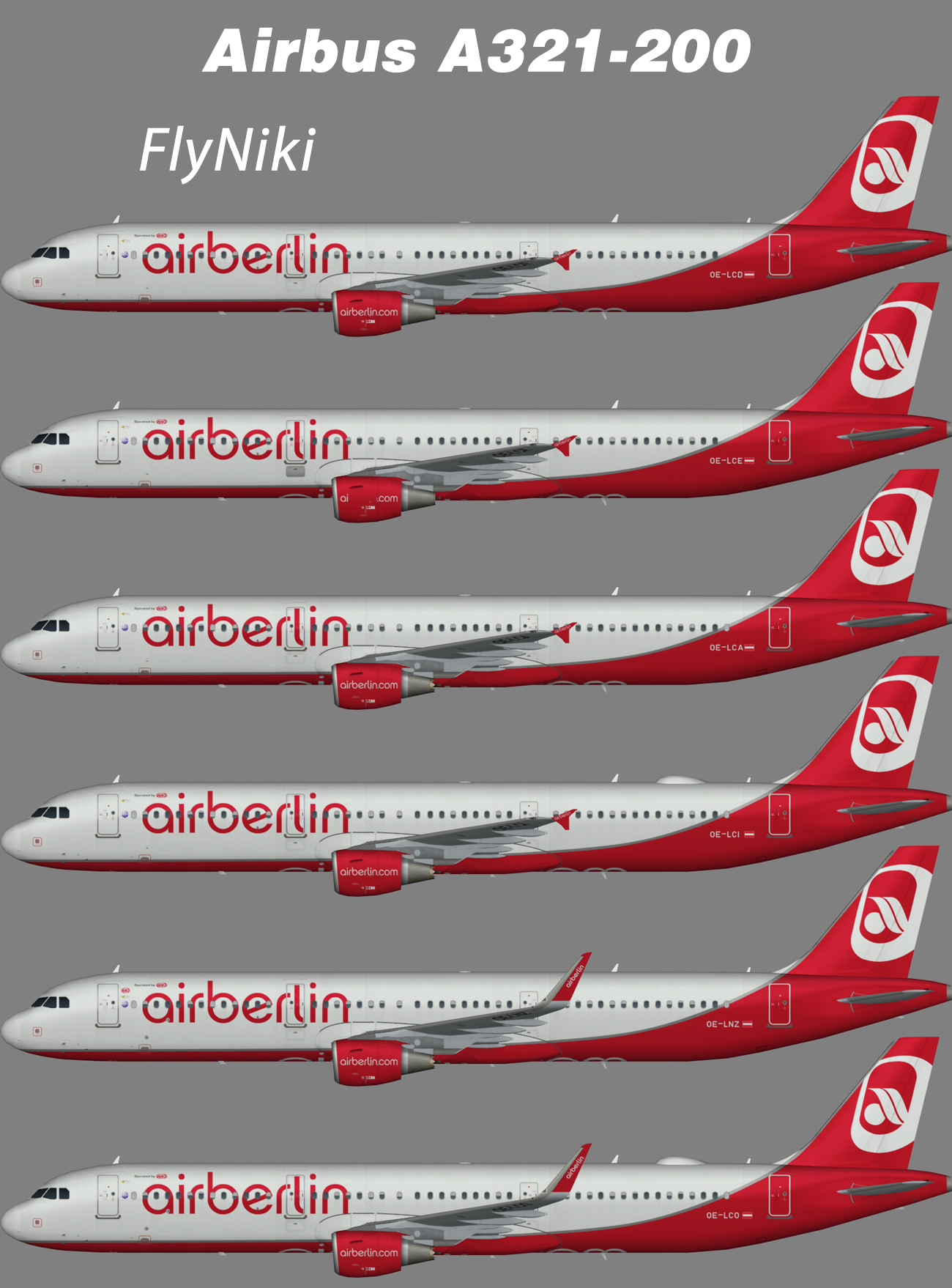 Air Berlin Airbus A321-200 (opb Niki) – Nils