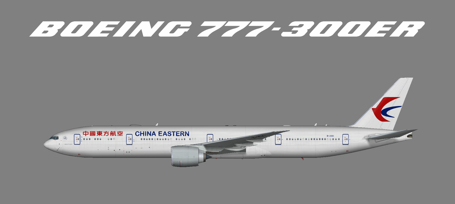China Eastern Boeing 777-300ER (FSP)