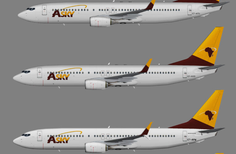 Asky Airlines Boeing 737-800w