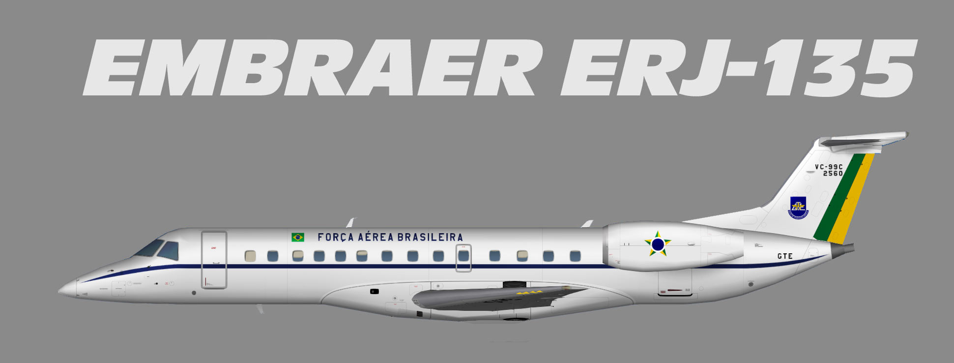 Forca Aerea Brasiliera Embraer ERJ-135 – Alexandre Alves
