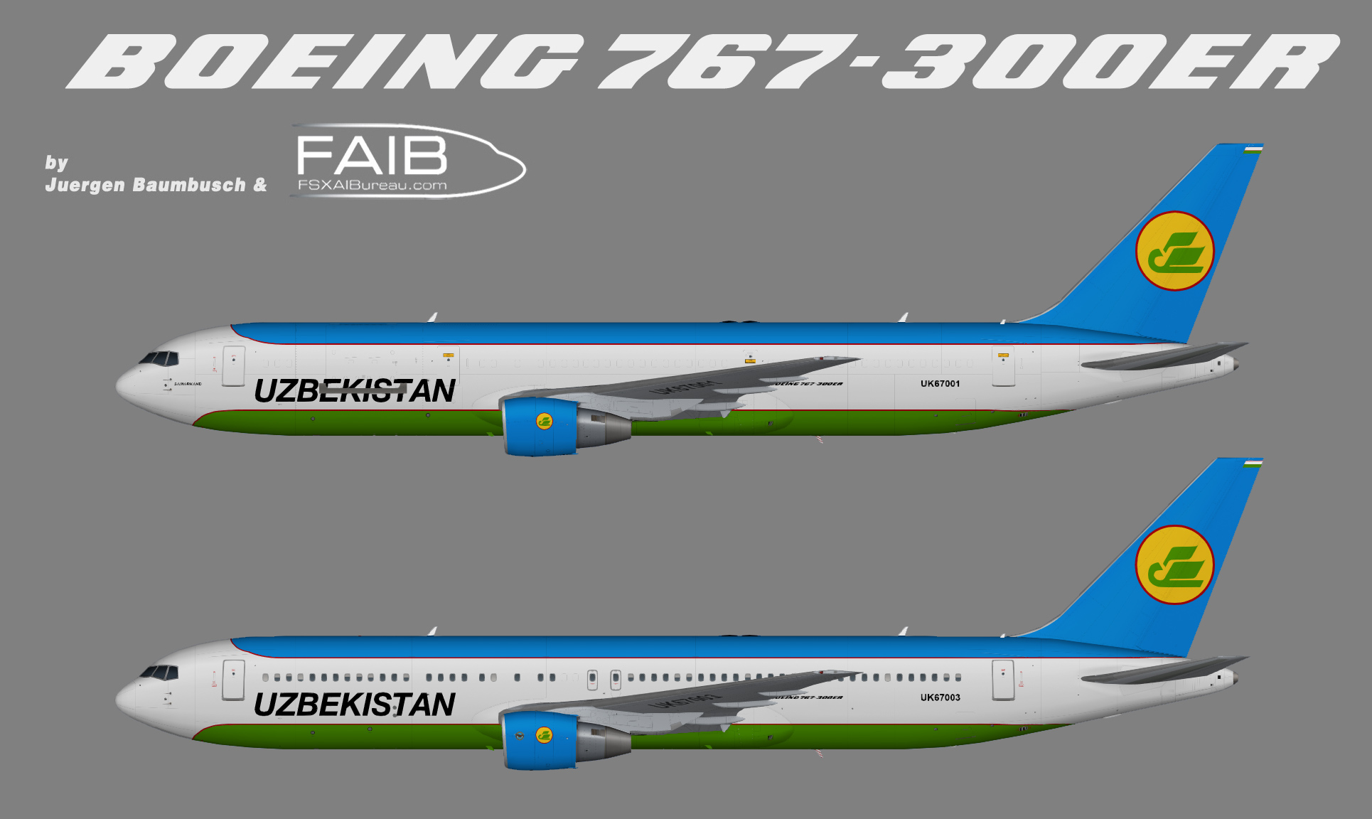 Uzbekistan Airways Boeing 767-300