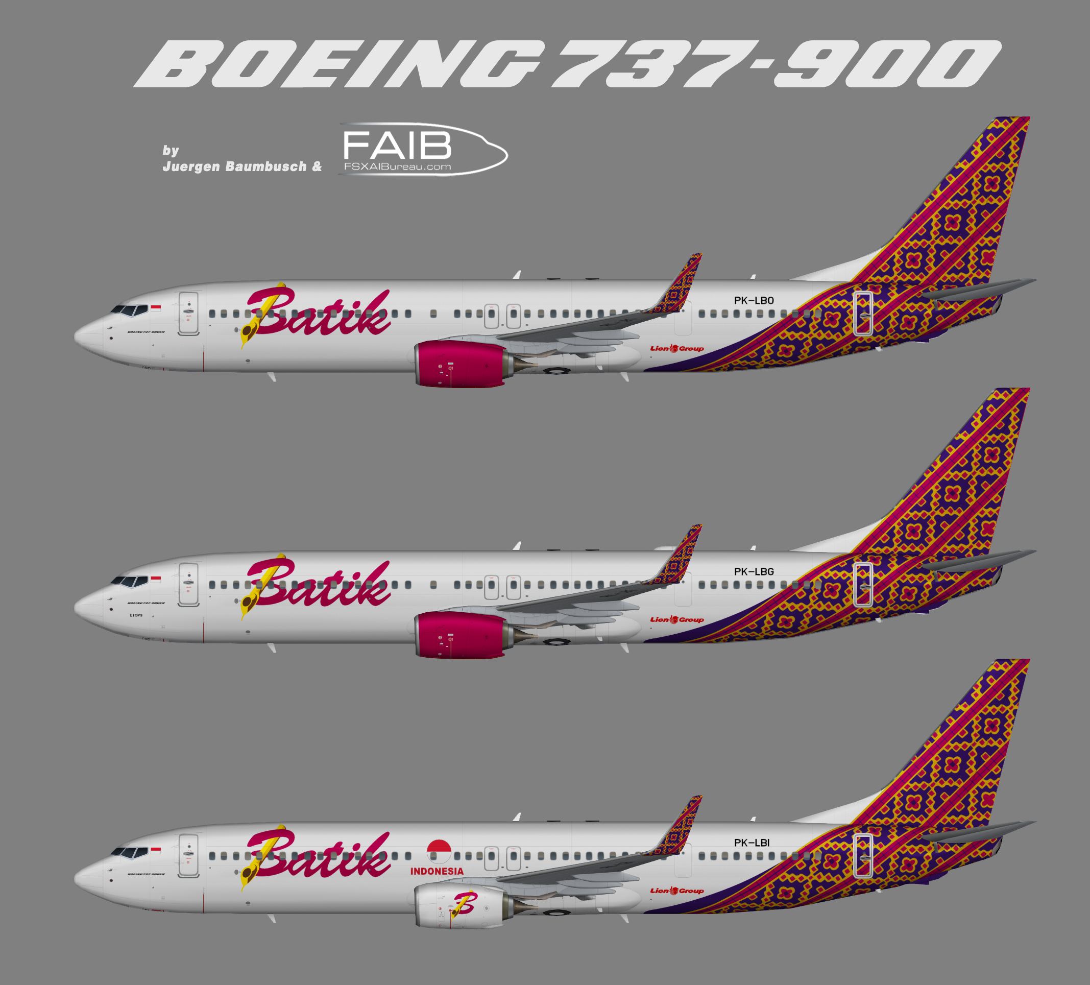 Batik Air Indonesia Boeing 737-900ER