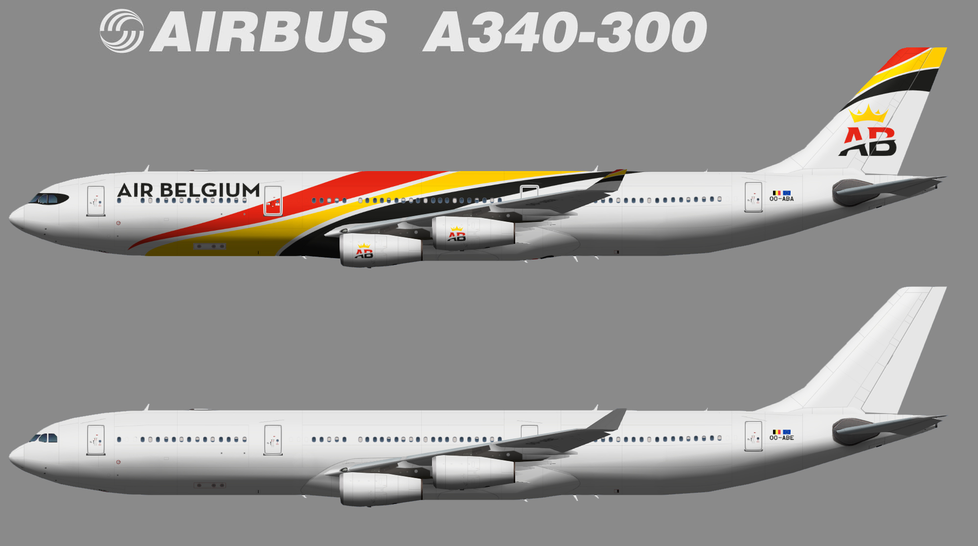 Air Belgium Airbus A340-300