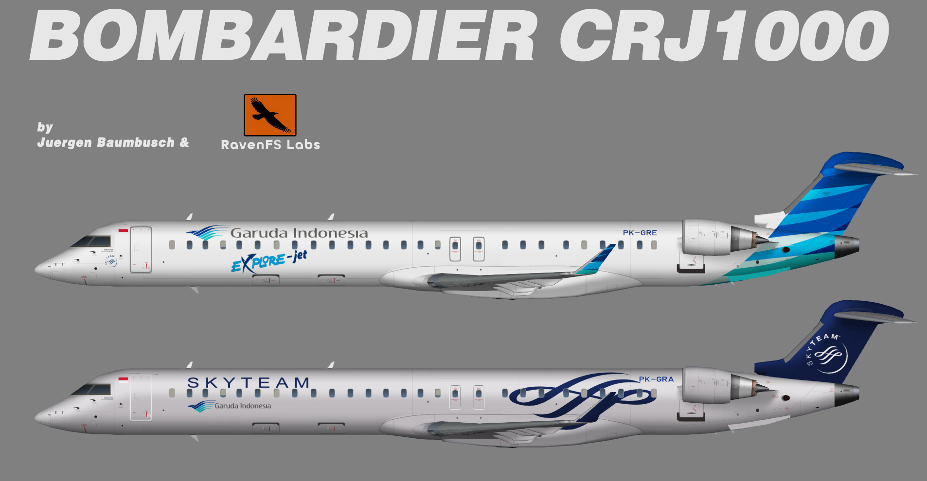 RFSL Garuda Indonesia Bombardier CRJ1000