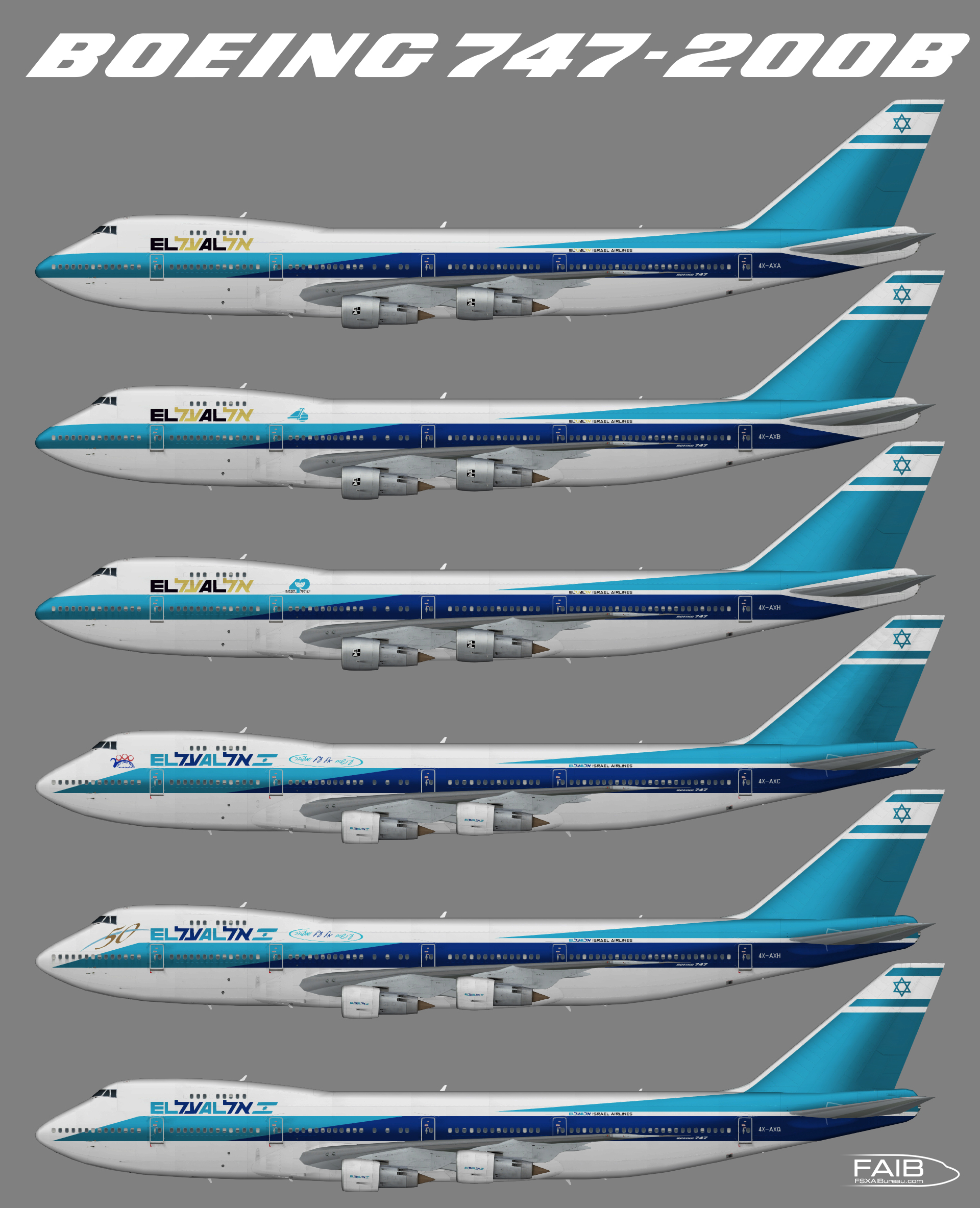 El Al Airlines Boeing 747-200B