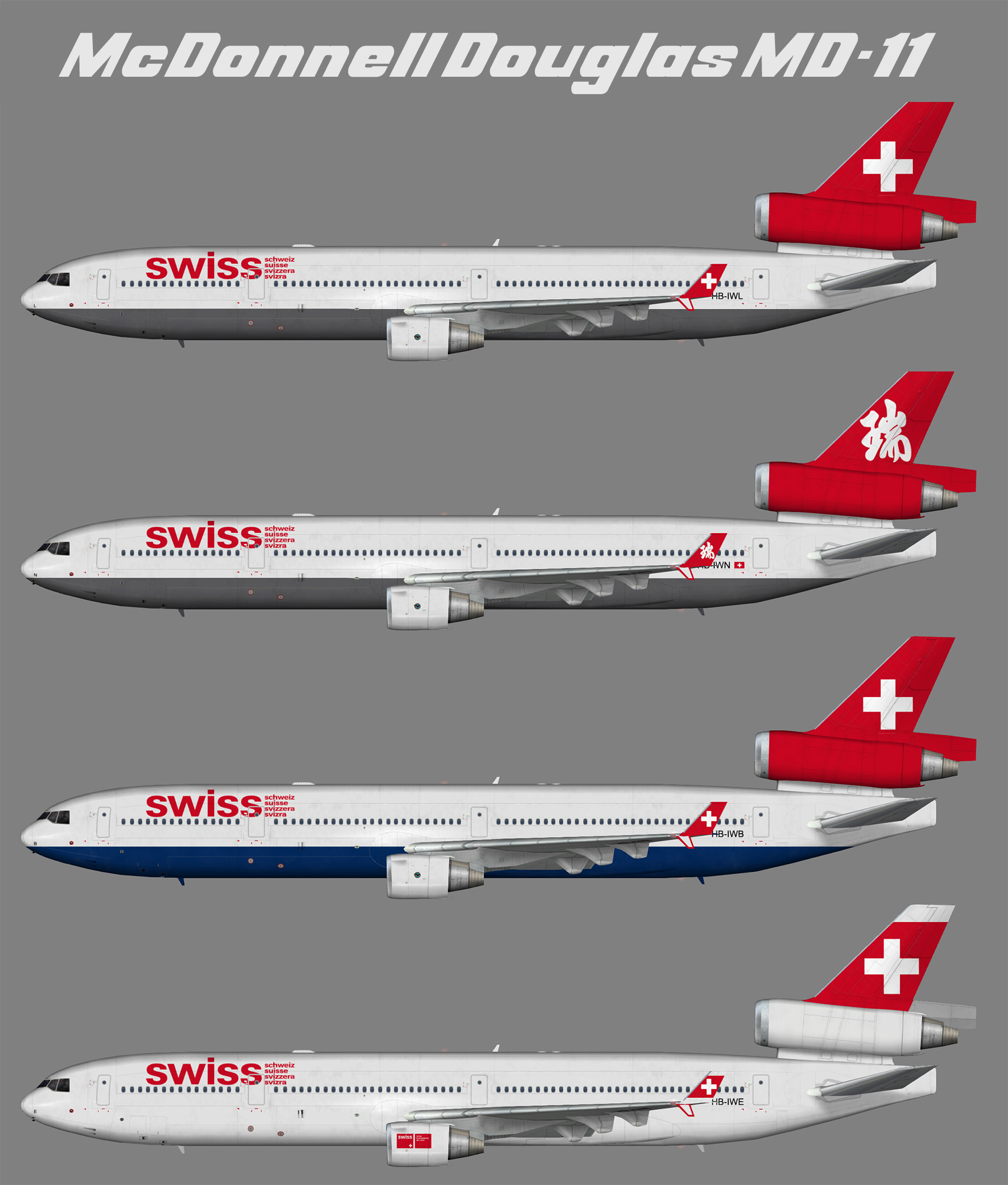 Swiss Air Lines McDonnell Douglas MD-11