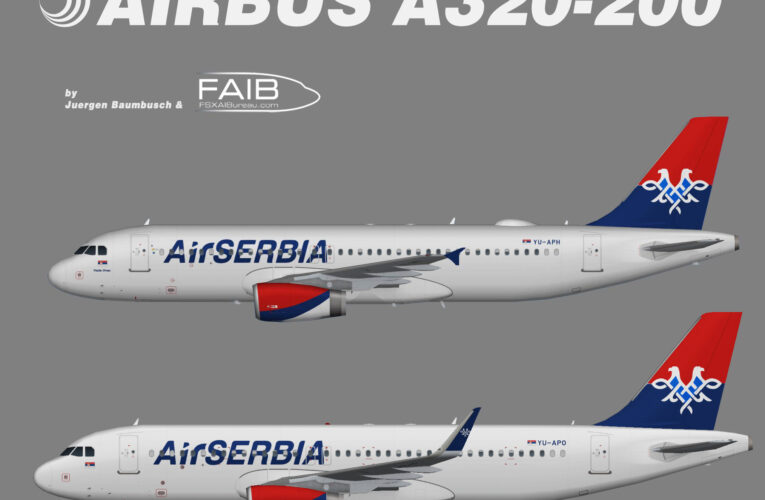 Air Serbia Airbus A320-200