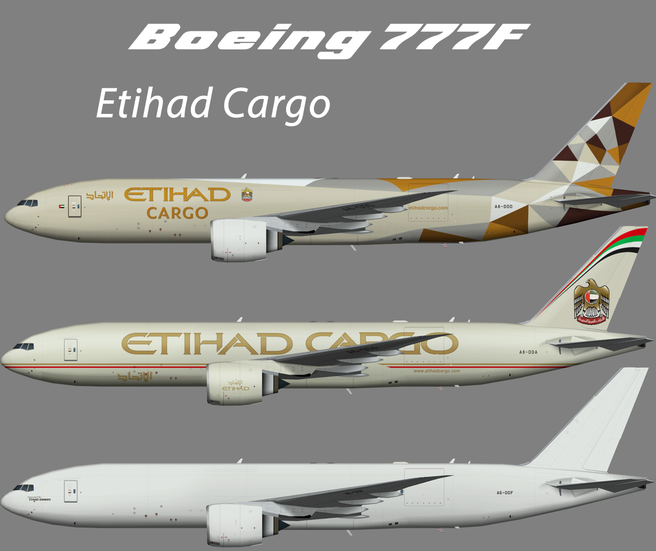 Etihad Cargo Boeing 777F – Nils