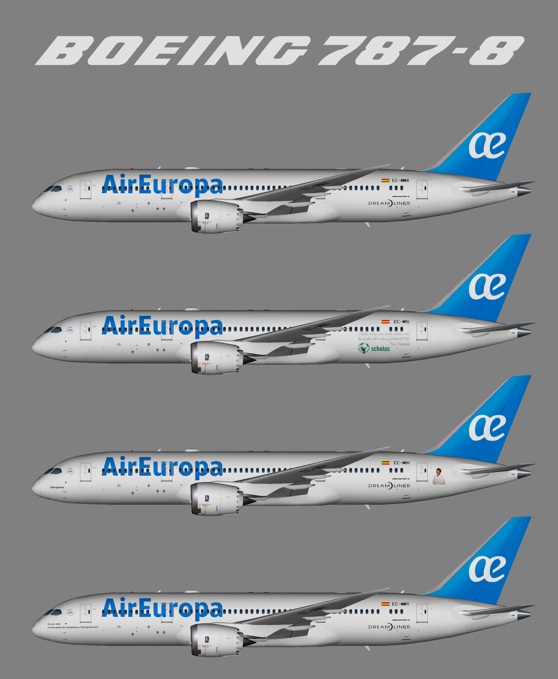 Air Europa Boeing 787-8 (UTT)