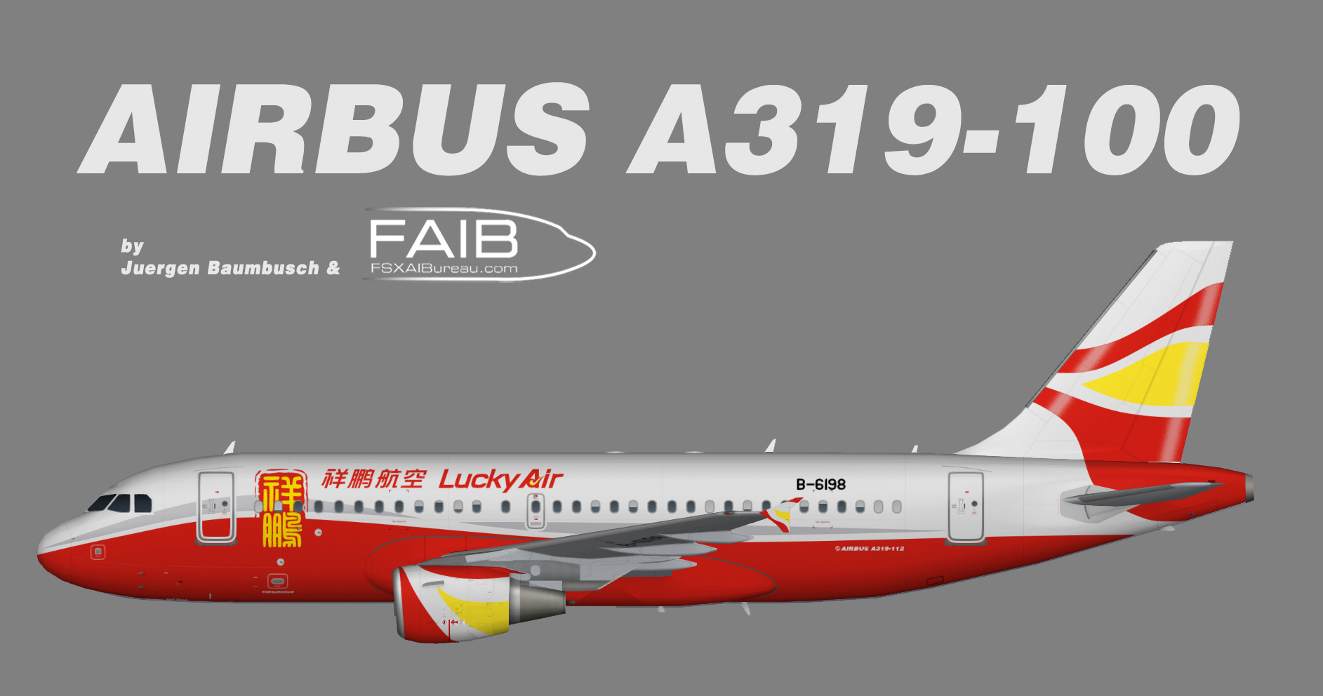 Lucky Air Airbus A319-100