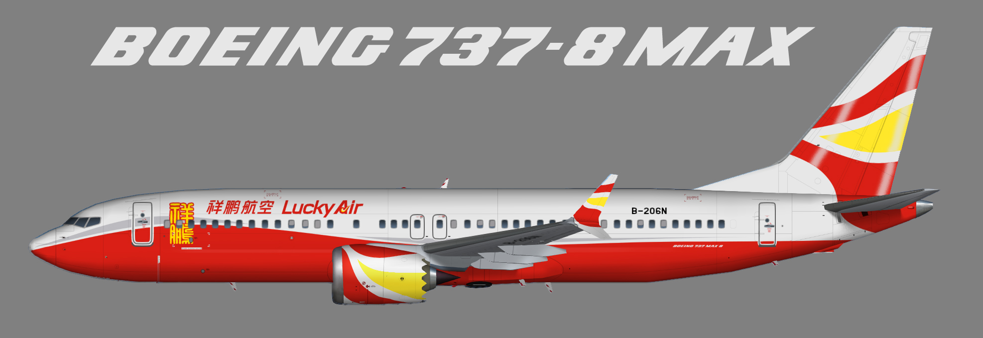 Lucky Air Boeing 737 MAX 8