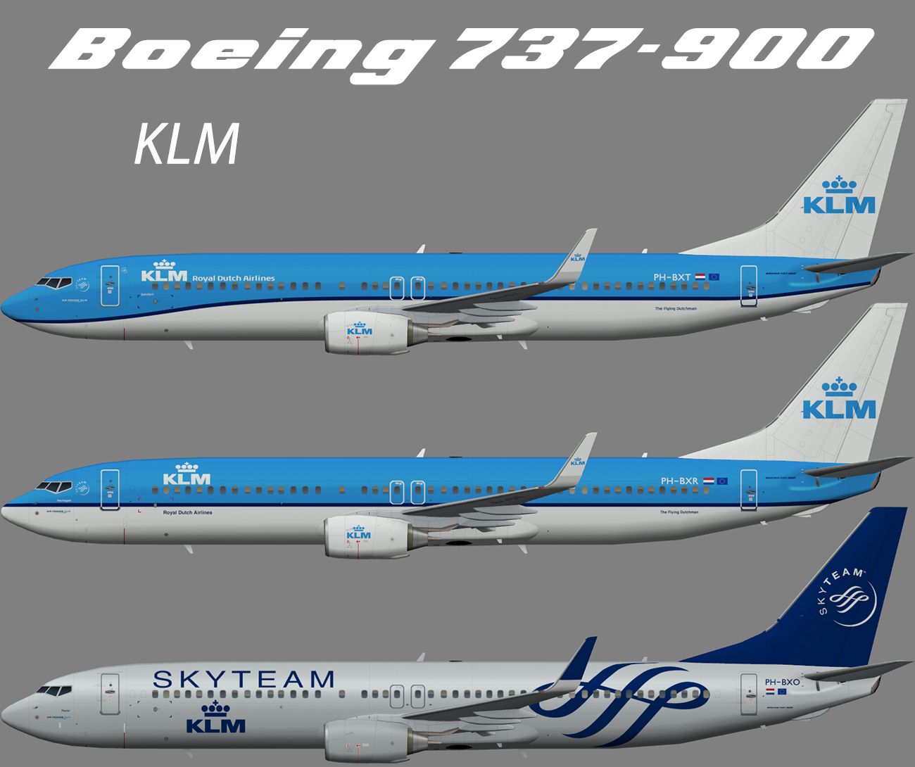 KLM Boeing 737-900 – Nils