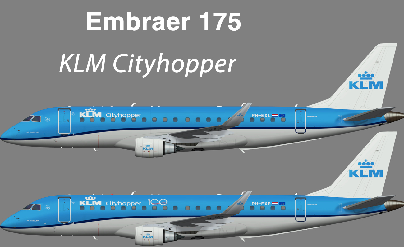 KLM Cityhopper Embraer EMB-175 – Nils