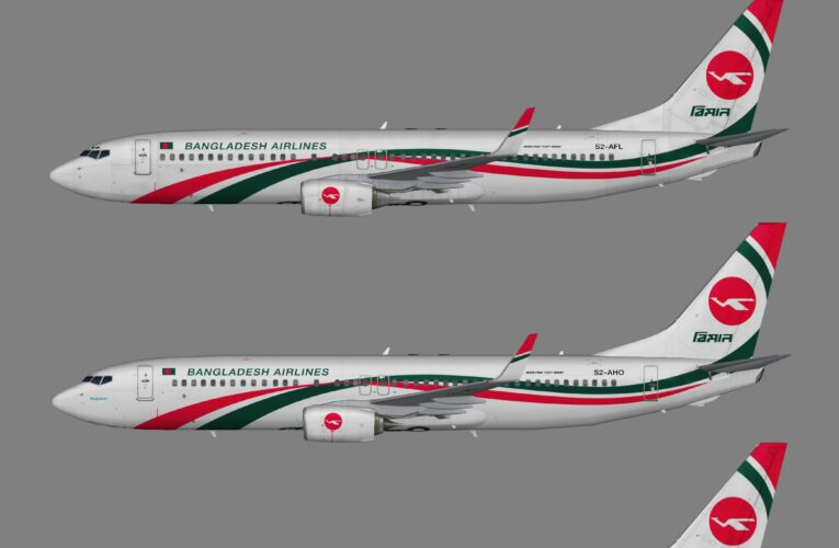 Biman Bangladesh Boeing 737-800w