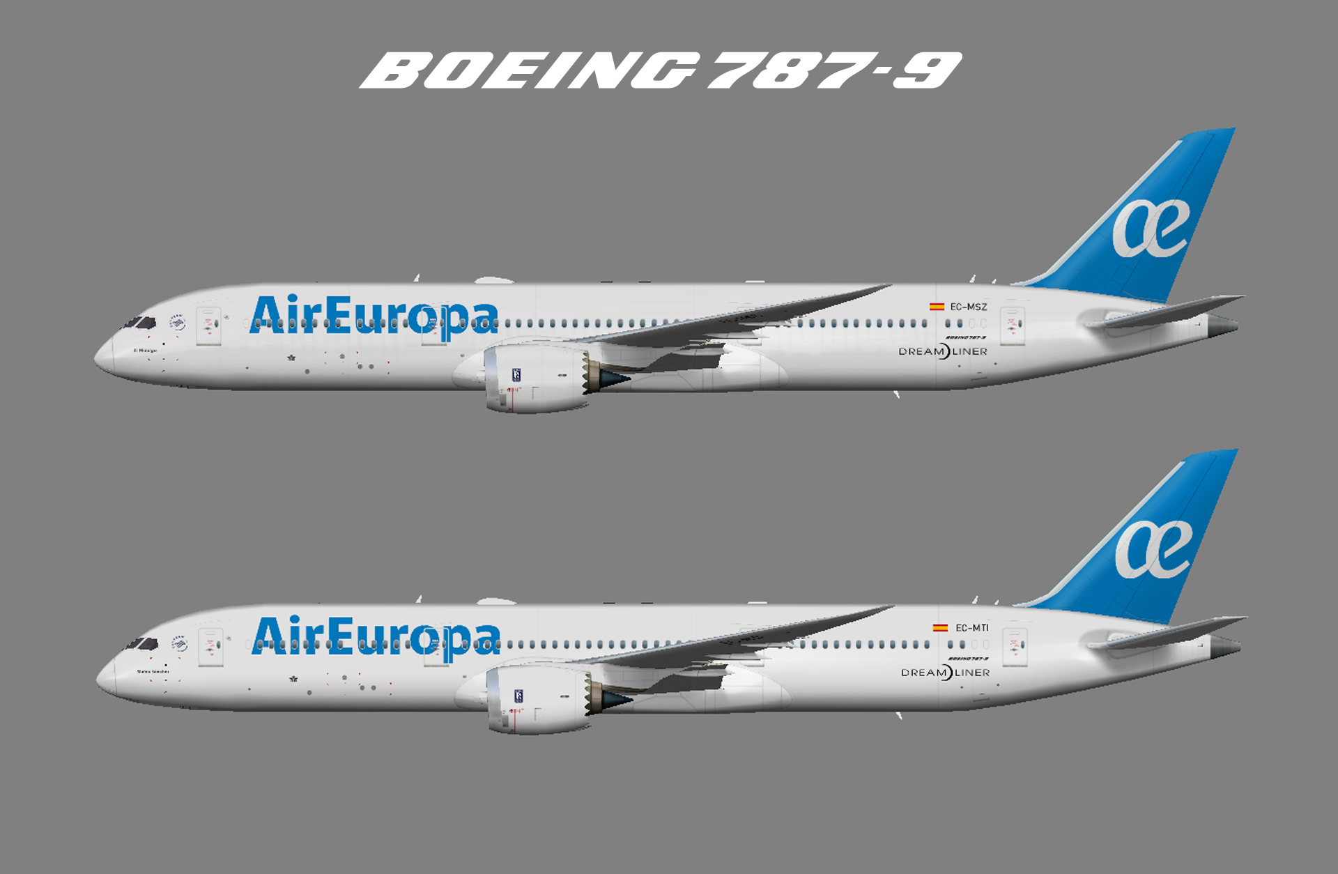 Air Europa Boeing 787-8 (FSP)