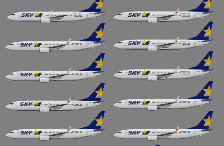 Skymark Airlines Boeing 737-800 (representative fleet)