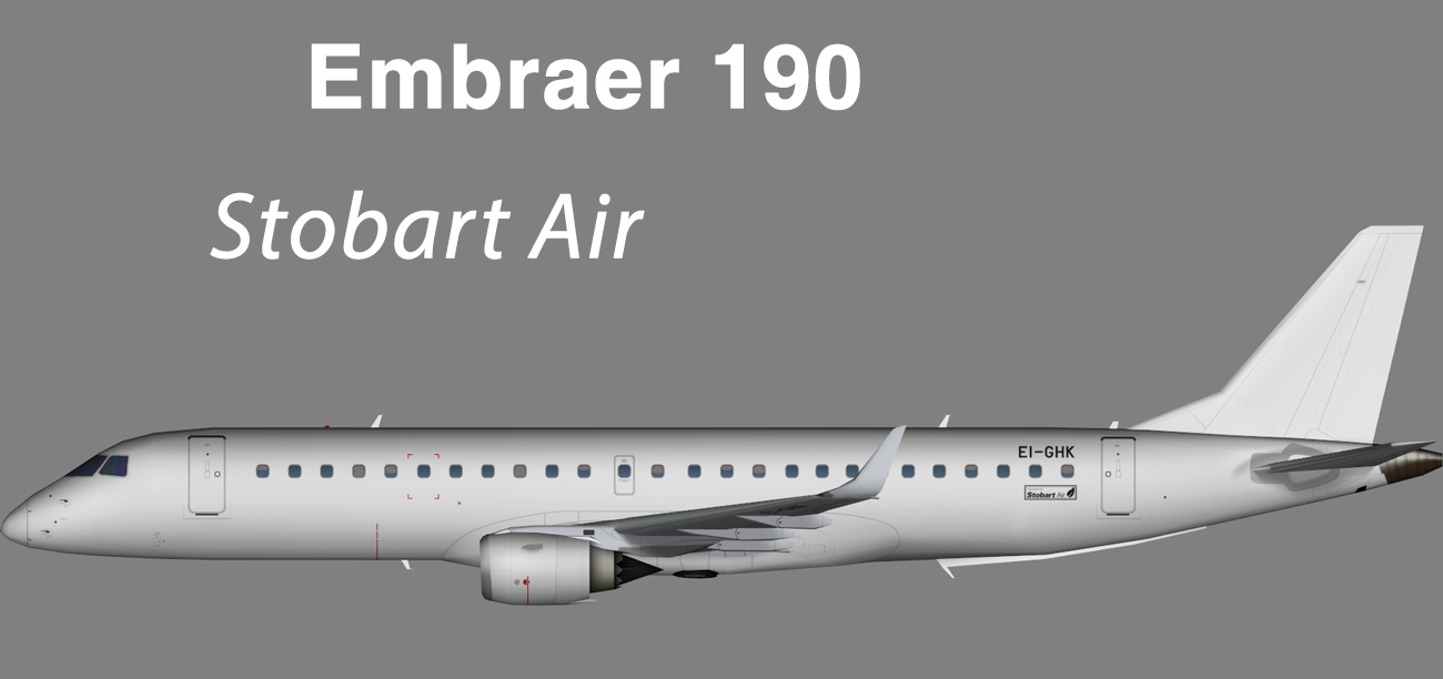 Stobart Air Embraer EMB-190 – Nils