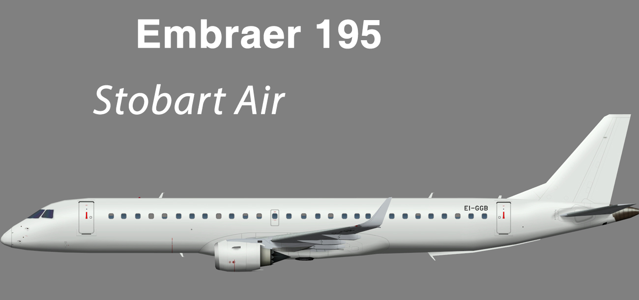 Stobart Air Embraer EMB-195 – Nils