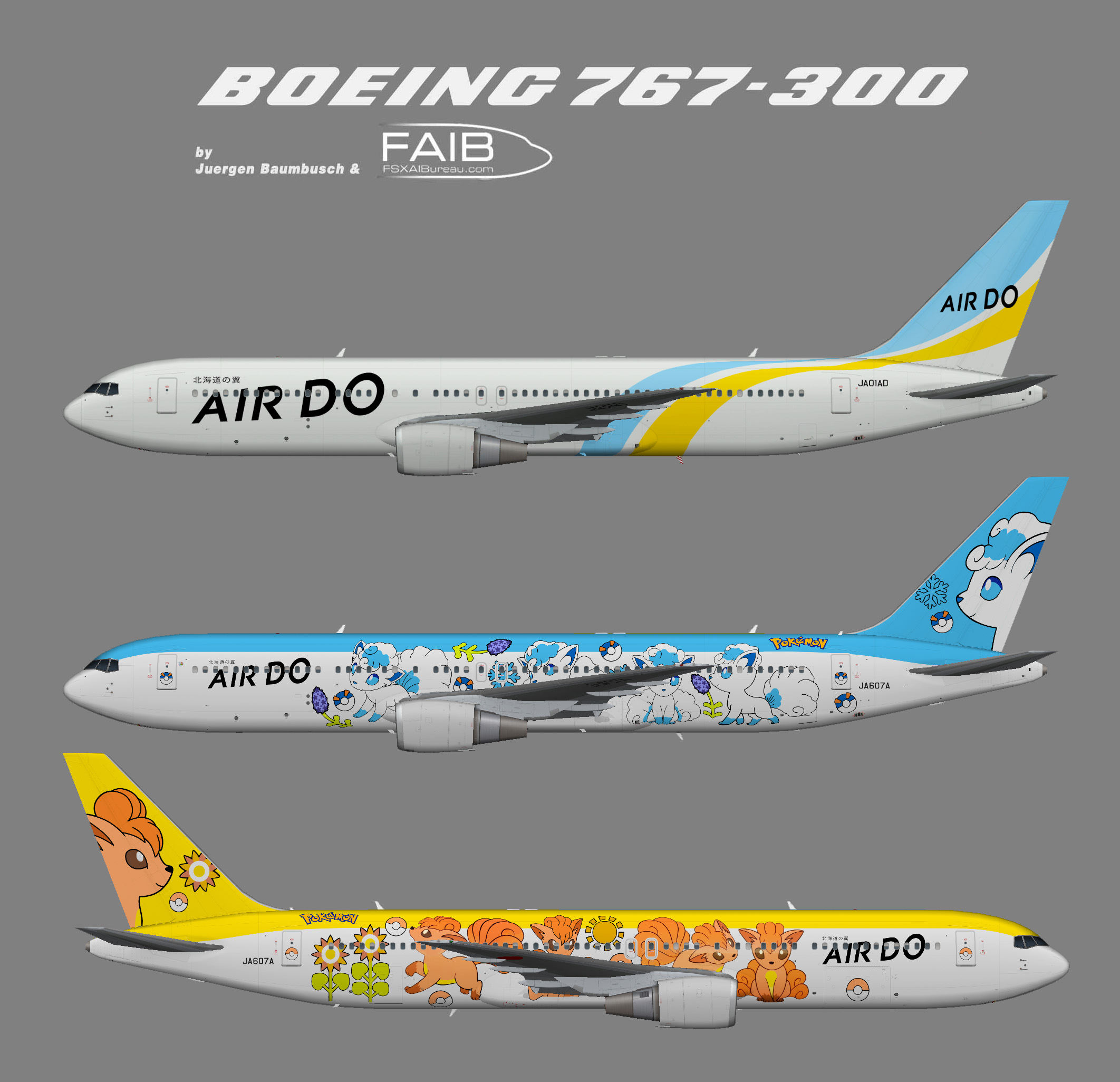 Air Do (Hokkaido International Airlines) Boeing 767-300 