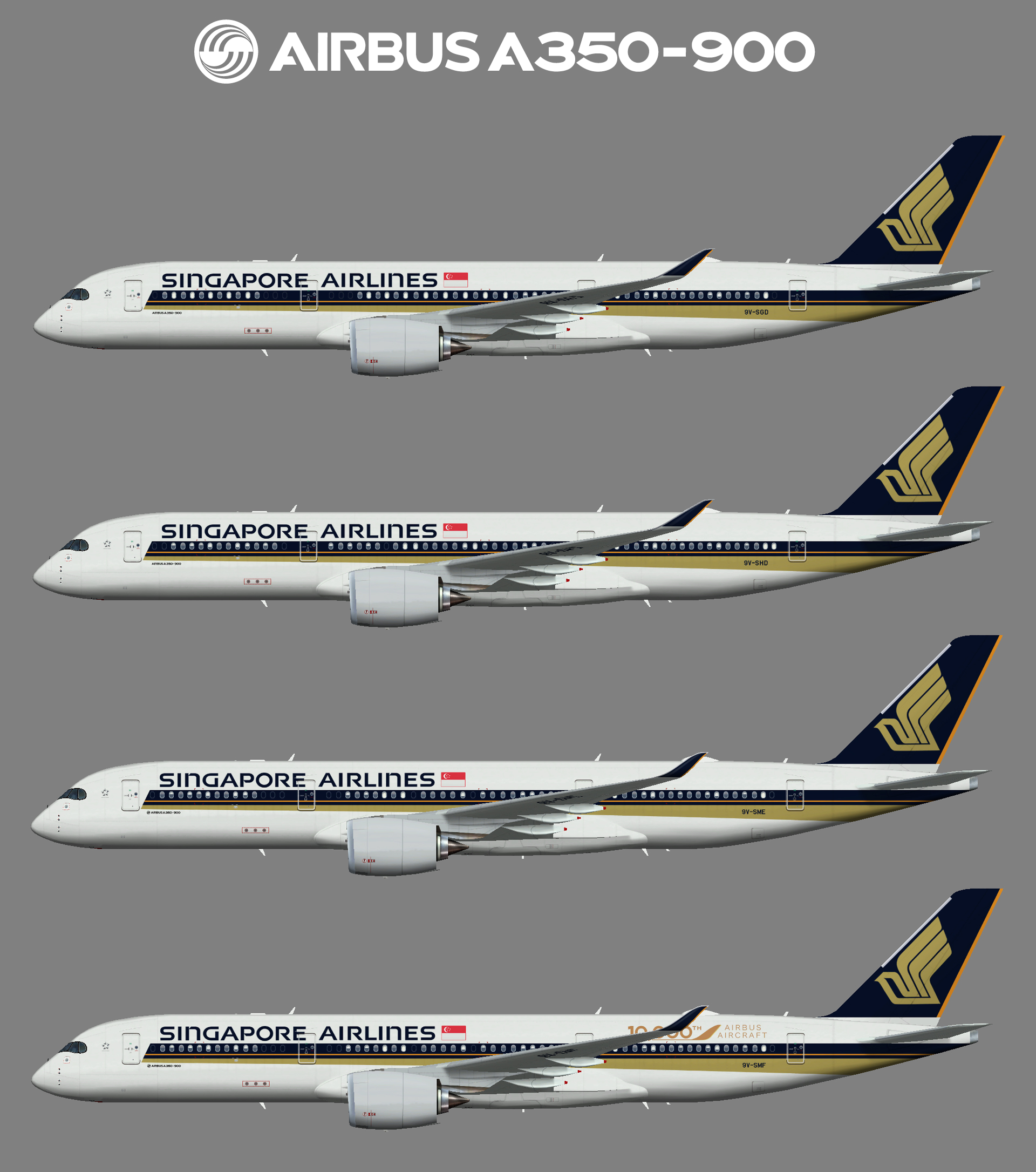 Singapore Airlines Airbus A350-900