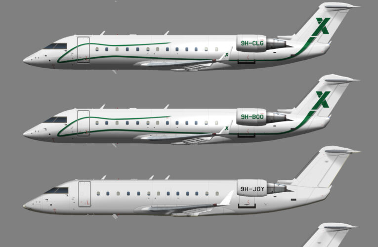 Air X Charter Bombardier Challenger 850 (fleet)
