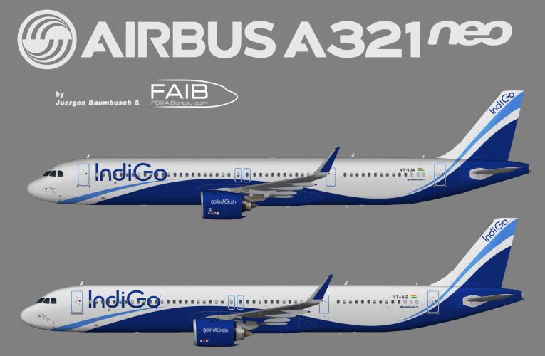 IndiGo Airbus A321NEO ACF