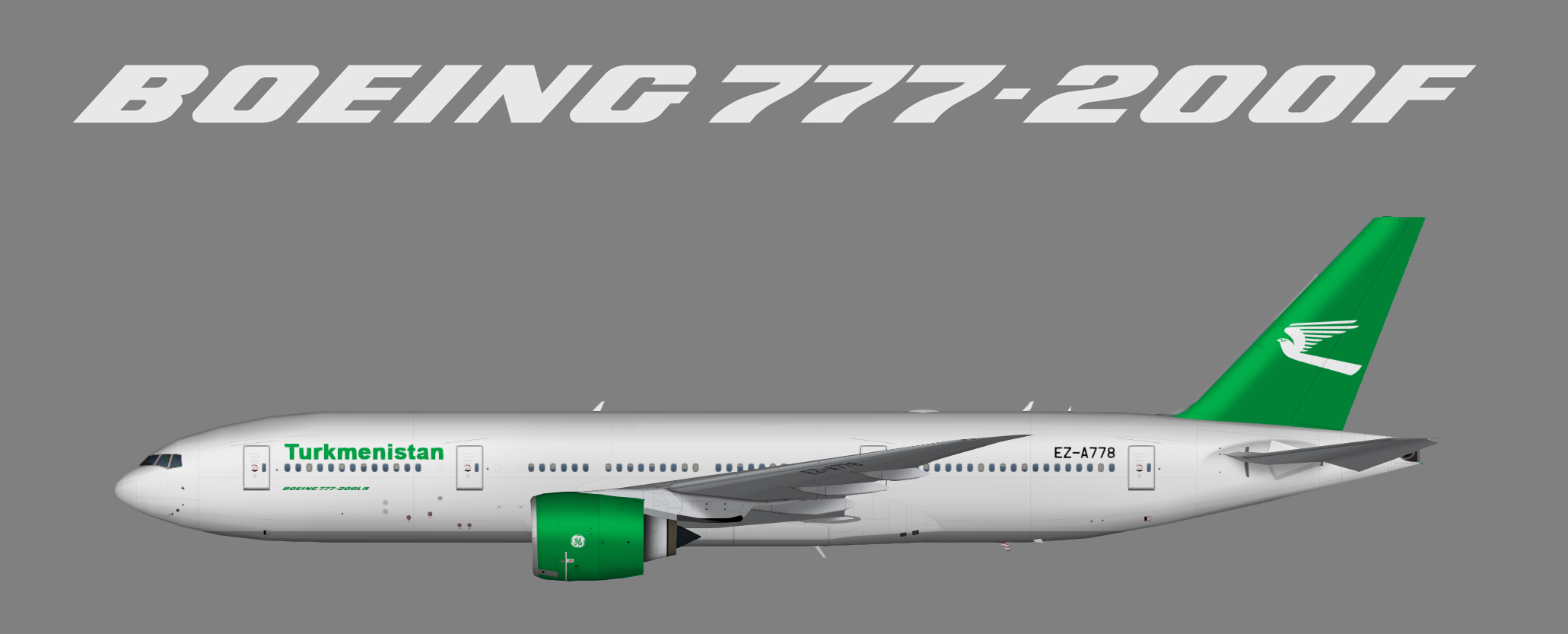 Turkmenistan Airlines Boeing 777-200LR – TFS