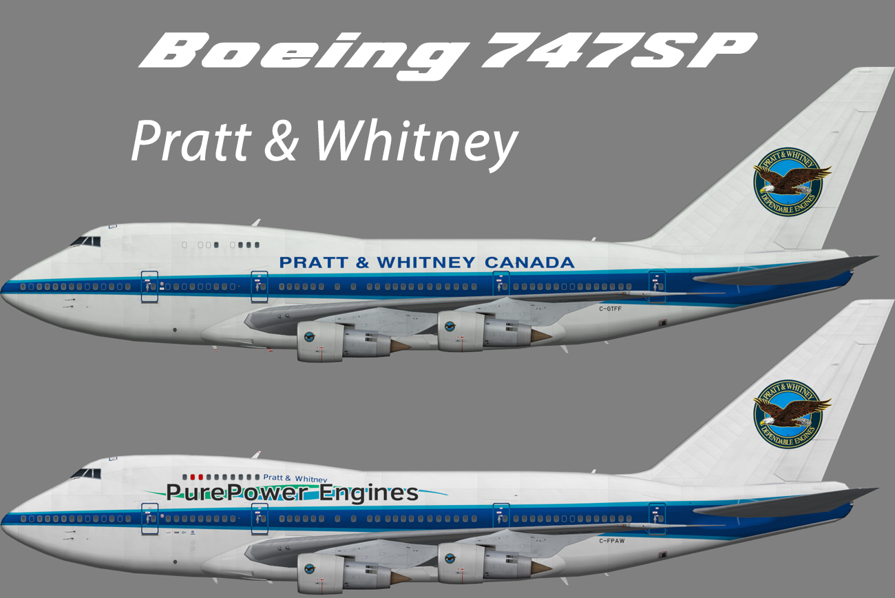 Pratt & Whitney Boeing 747SP – Nils