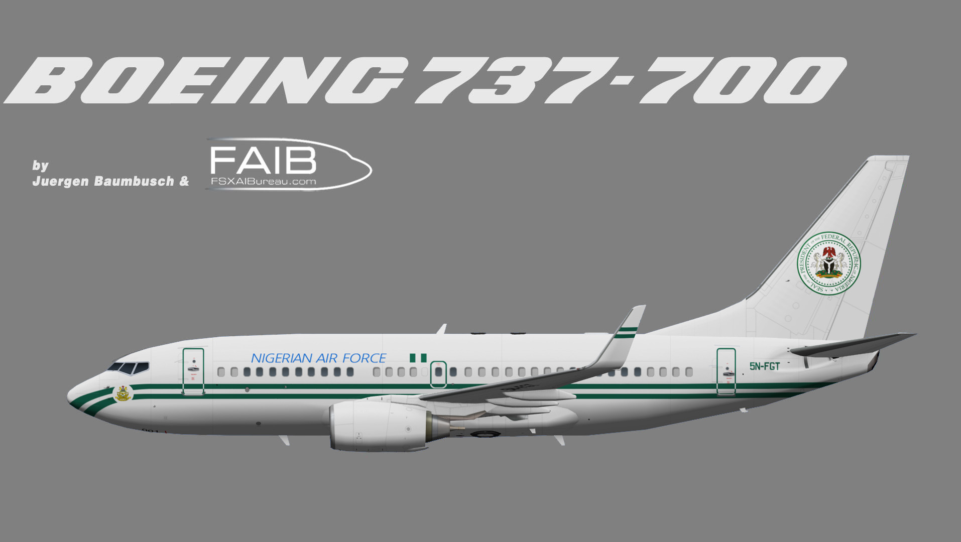 Nigeria Government Boeing 737-700w
